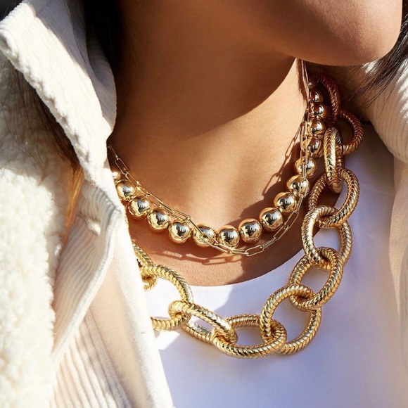 Jewelry - GIFT 🎁 SHOP Gold bead chain choker